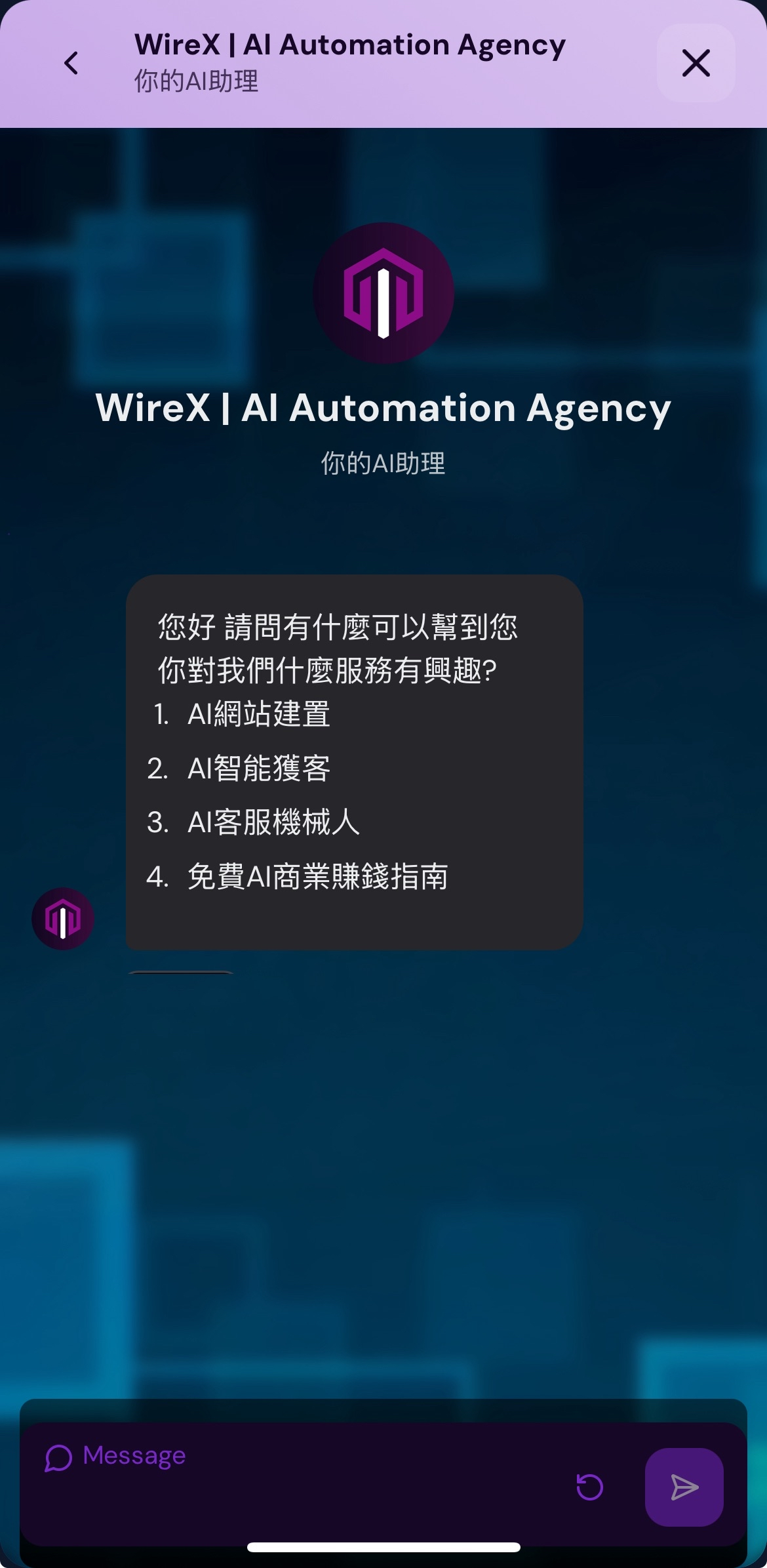 AI Chatbot Demo - Customer Inquiry